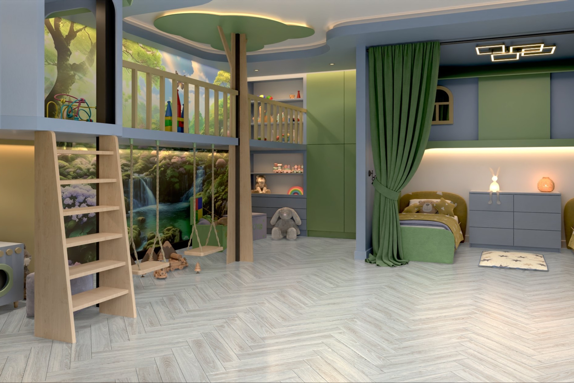 Инженерный паркет «Damy Floor» Ванильный (укладка елочкой) — купить в Симферополе