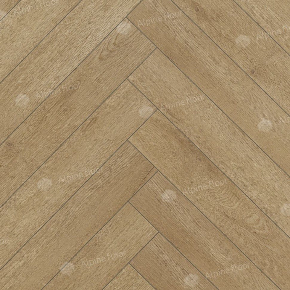 Ламинат "Alpine Floor" Herringbone 12 Дуб Молизе (600*100*12 мм) — купить в Симферополе