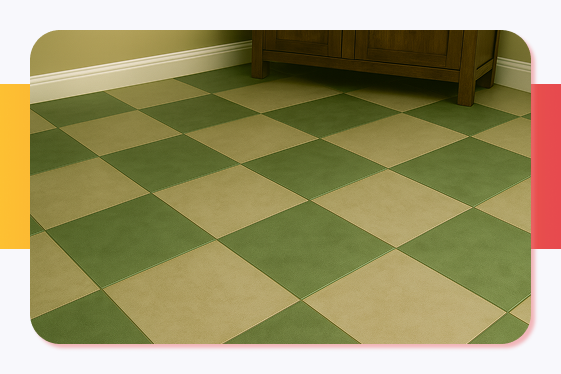 Укладка мармолеума