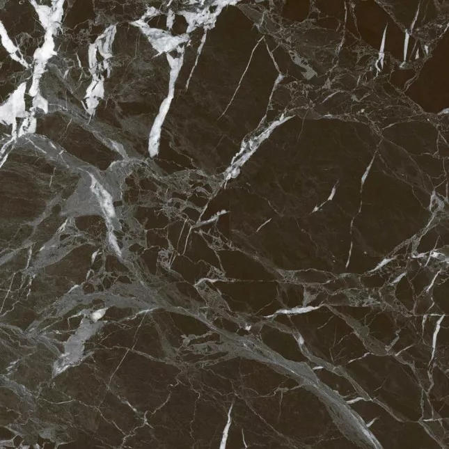 Керамогранит Simbel Pitch 600*600 черно-серый мрамор — купить в Симферополе