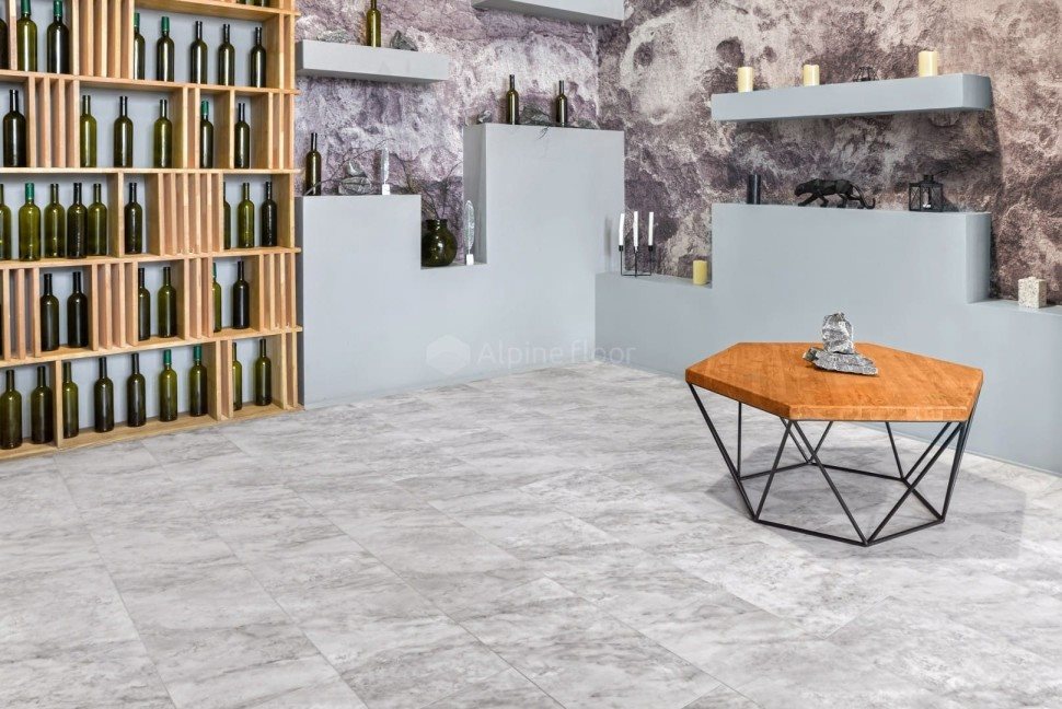 Виниловая плитка "Alpine Floor" Light Stone Чили (608*303*2,5 мм) — купить в Симферополе