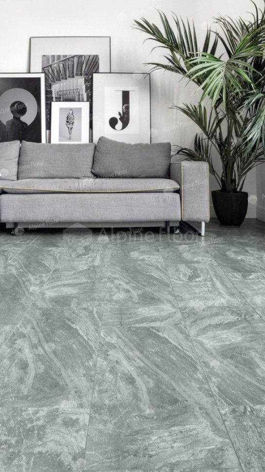 Виниловая плитка "Alpine Floor" Light Stone Хэмпшир (608*303*2,5 мм) — купить в Симферополе