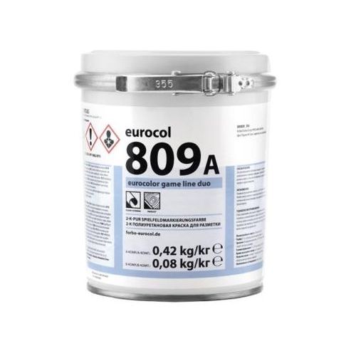 Краска Forbo Eurocol 809-А Eurocolor Game Line Duo 2К PU белая, 1 кг — купить в Симферополе