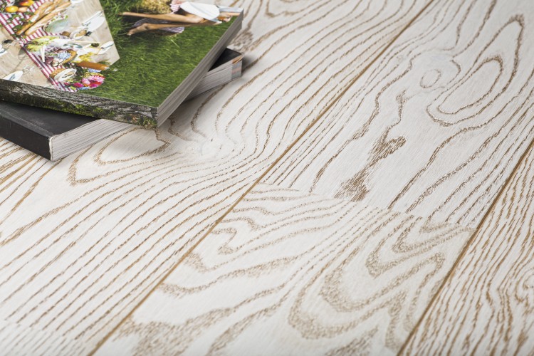 Паркетная доска "Sommer" Malmo Дуб White (1200*164*13,2 мм) — купить в Симферополе