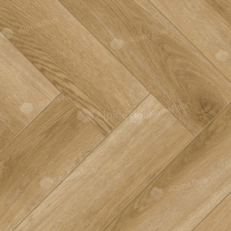 Ламинат "Alpine Floor" Herringbone Дуб Эльзас (606*101*8 мм) — купить в Симферополе