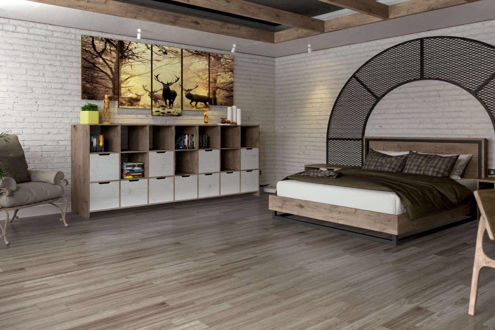 Инженерный паркет «Damy Floor» Скандинавский (укладка палуба) — купить в Симферополе