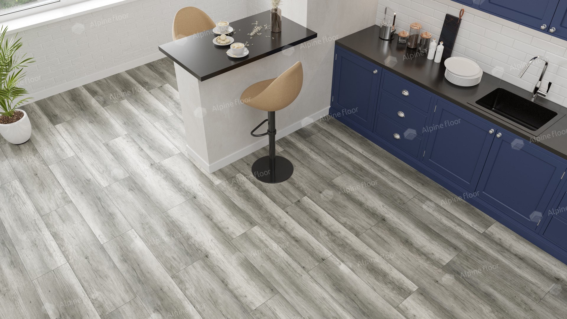 Ламинат "Alpine Floor" Дуб Тахо (1285*280*8 мм) — купить в Симферополе