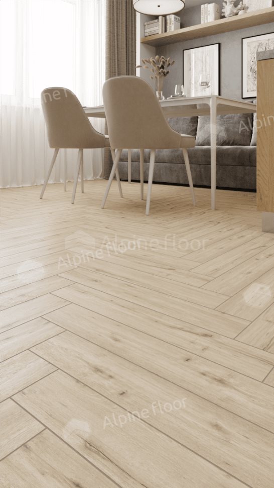 Ламинат "Alpine Floor" Herringbone 12 PRO Дуб Лион (606*101*12 мм) — купить в Симферополе