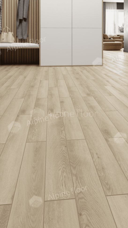 Ламинат "Alpine Floor" Herringbone 12 PRO Дуб Орлеан (606*101*12 мм) — купить в Симферополе