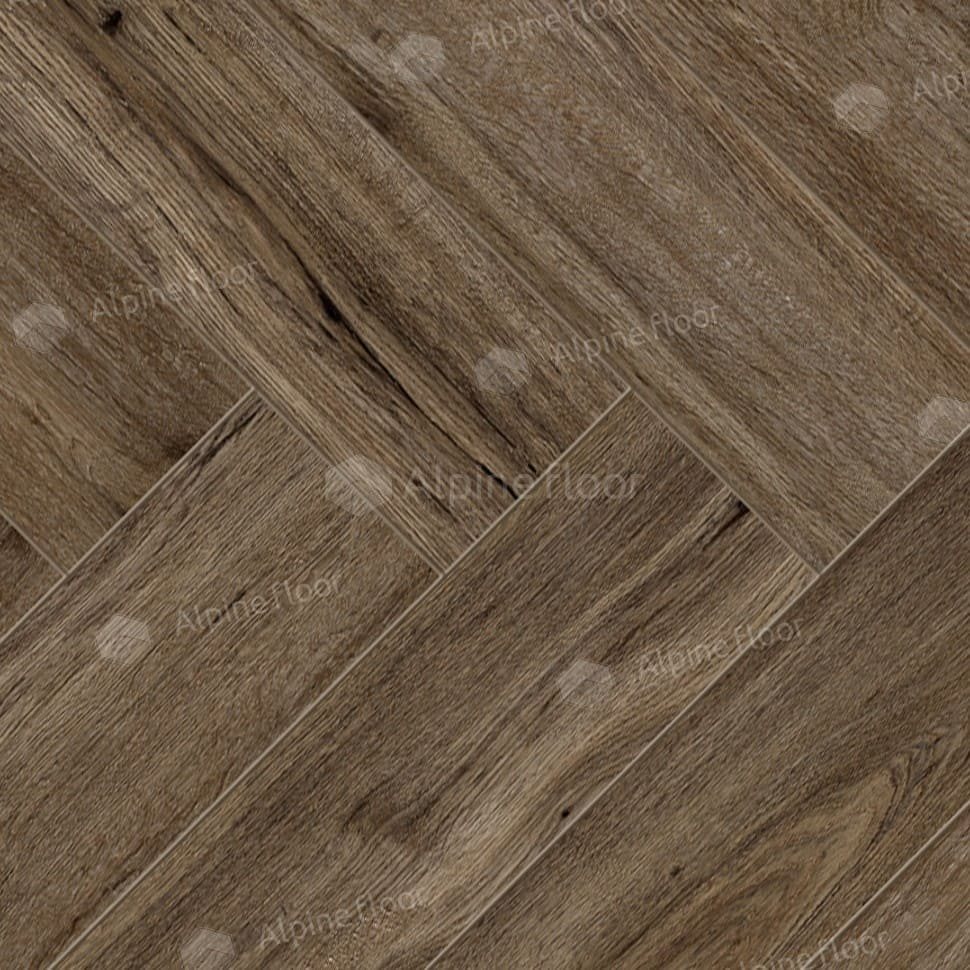 Ламинат "Alpine Floor" Herringbone Дуб Бордо (606*101*8 мм) — купить в Симферополе