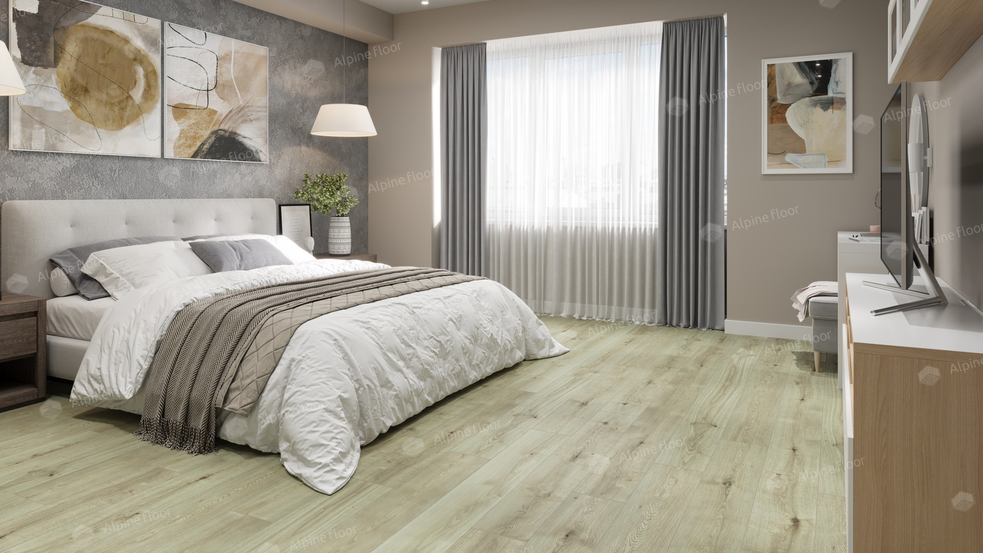 Ламинат "Alpine Floor" Дуб Венеция (1285*192*8 мм) — купить в Симферополе