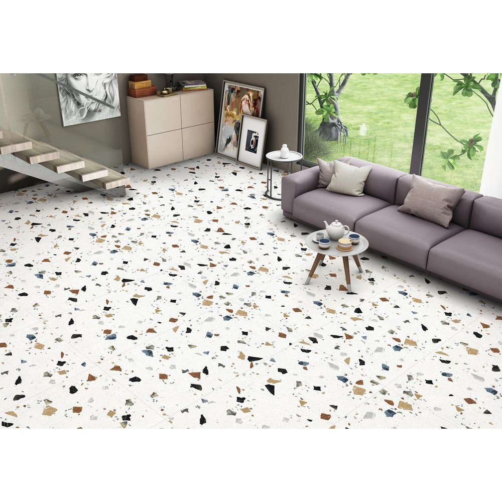 Керамогранит "Ennface" 600*1200 Frammenti Матовый Белый — купить в Симферополе