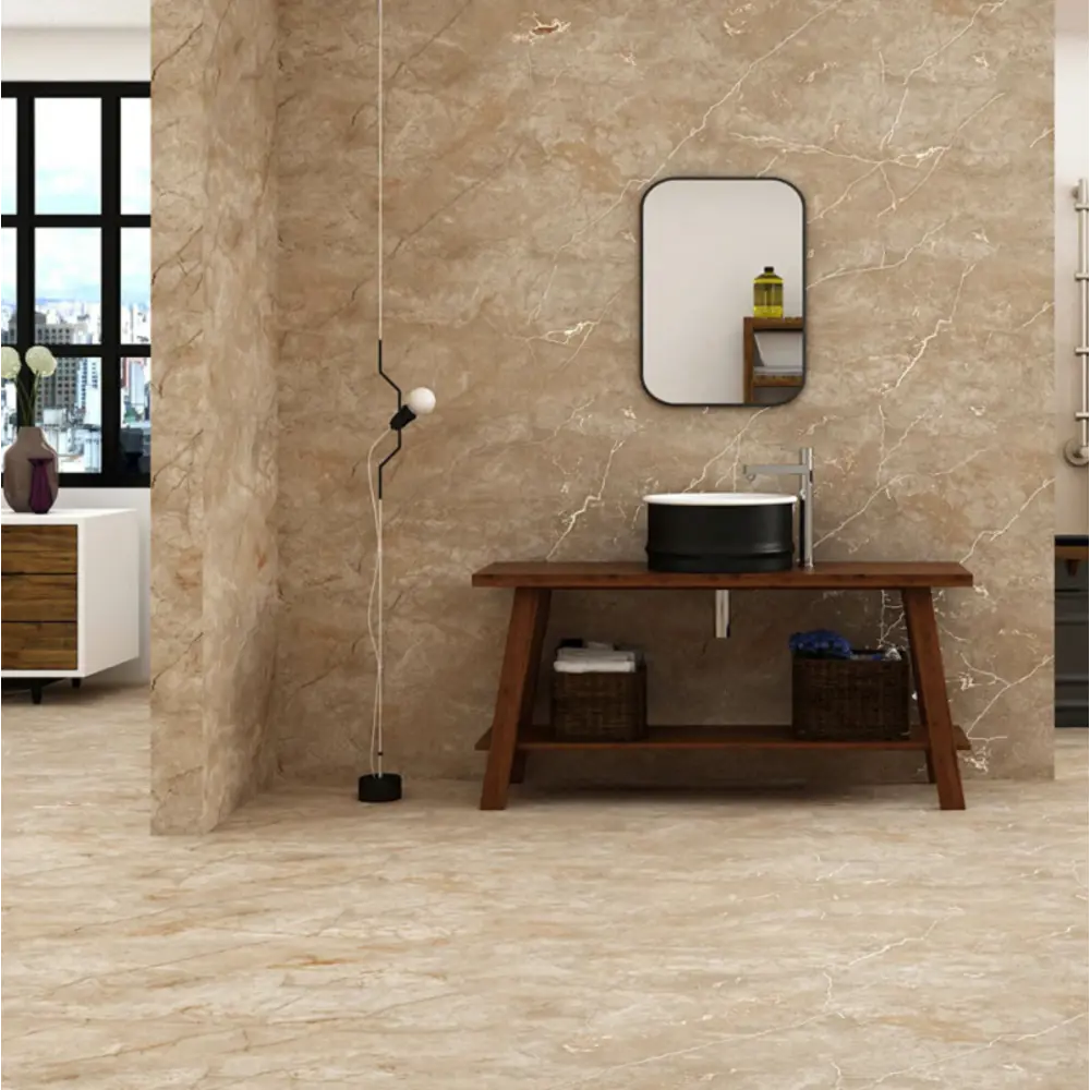 Керамогранит "Sonex" Mostaco natural карвинг 60x120см цвет светло-коричневый с прожилками — купить в Симферополе