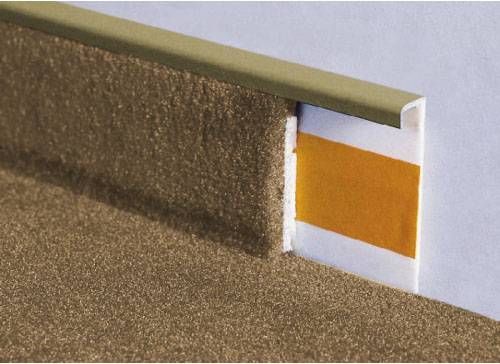Плинтус для ковролина "Korner" Listwa бежевый (2500*13,8*50 мм) — купить в Симферополе