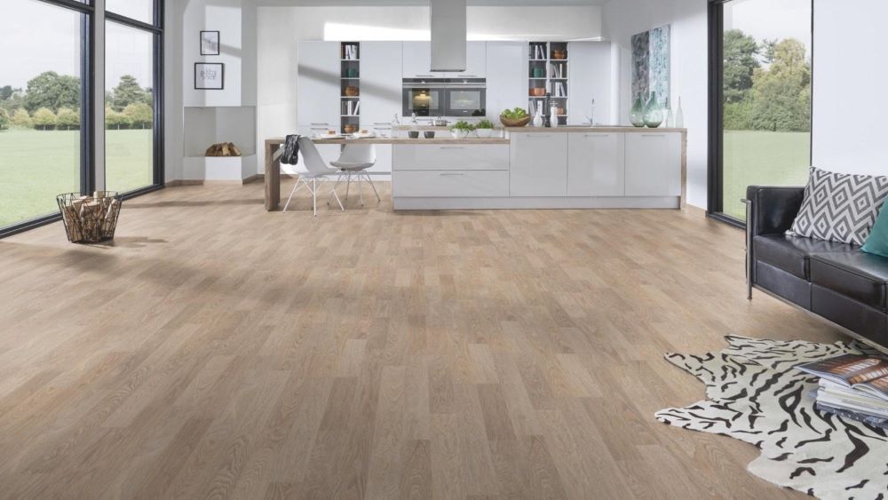 Ламинат "Kronospan" Forte Classic Дуб Льняной 4283 (1285*192*8 мм) — купить в Симферополе