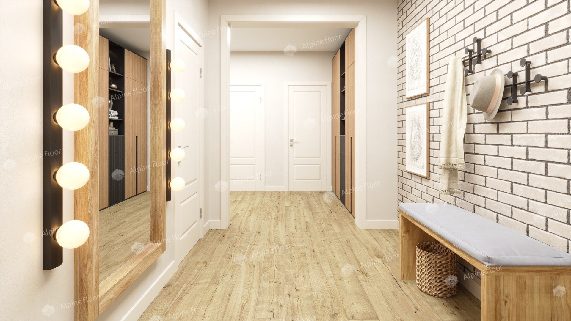 Ламинат "Alpine Floor" Дуб Эмпуриабрава (1285*192*8 мм) — купить в Симферополе