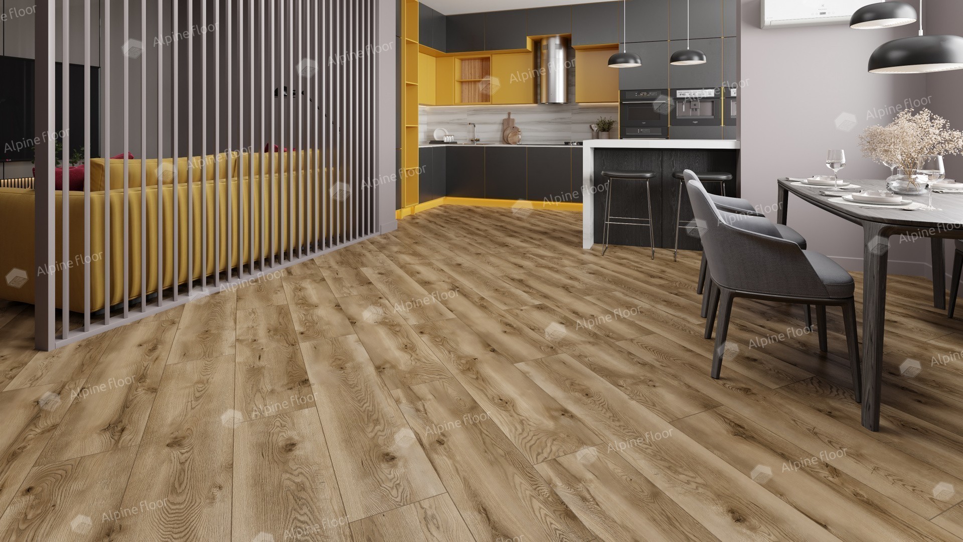 Ламинат "Alpine Floor" Дуб Комо (1285*280*8 мм) — купить в Симферополе