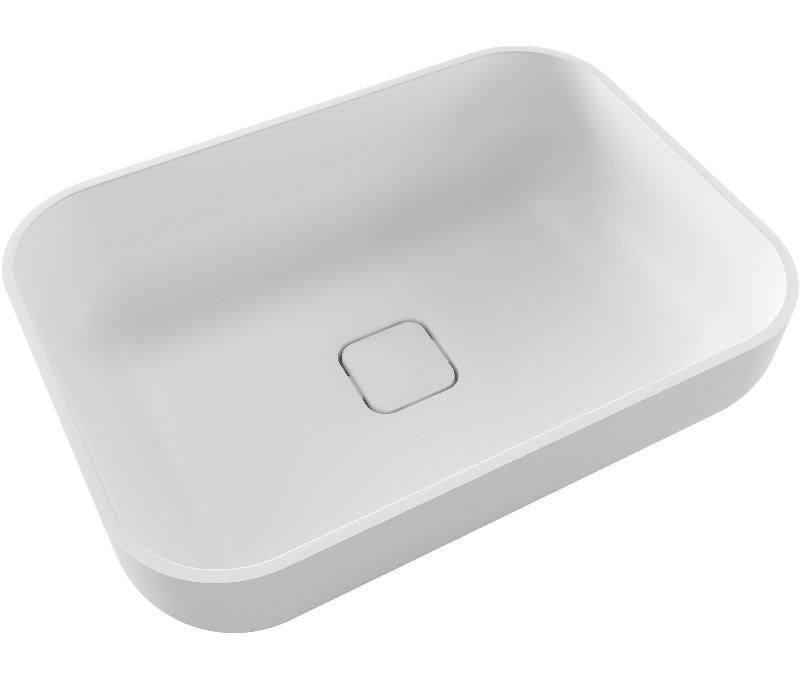 Раковина Наоми 5540 solid surface белый 10.330.00550.001